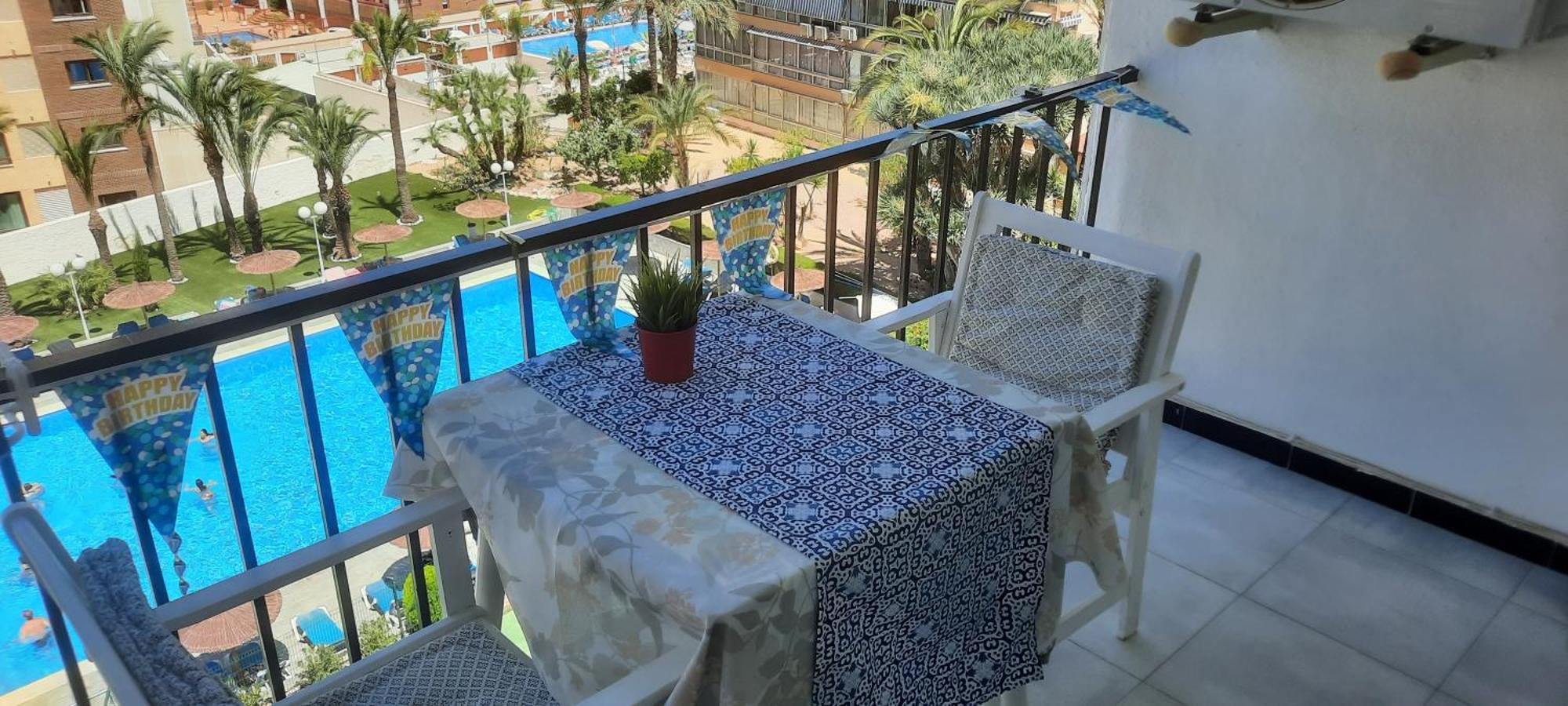 Happy Loix Apartamento Wifi Aa Benidorm Bagian luar foto