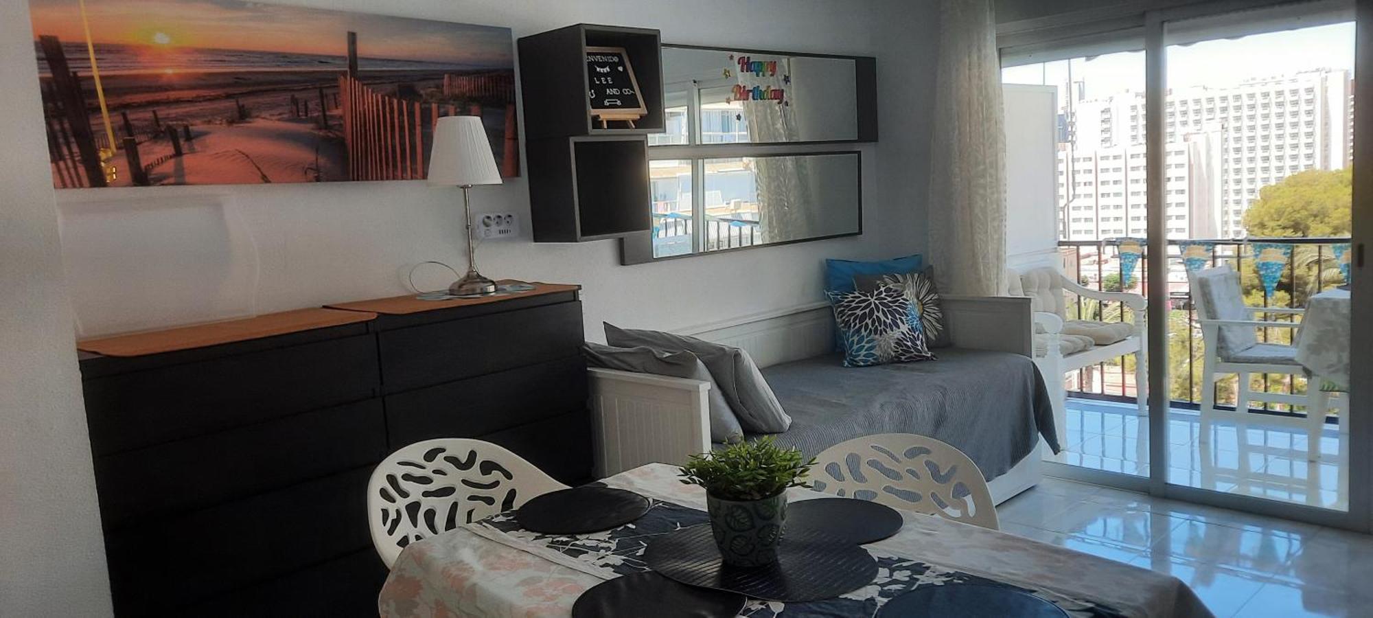 Happy Loix Apartamento Wifi Aa Benidorm Bagian luar foto